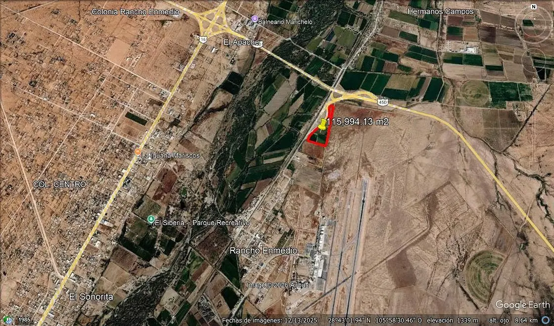 Rancho de emnedio terreno en venta junto a libramiento Oriente — foto 4