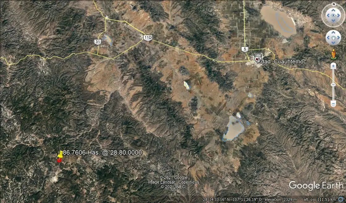 Sierra Tarahumara San Juanito Sobre Carretera Rancho Forestal — foto 2