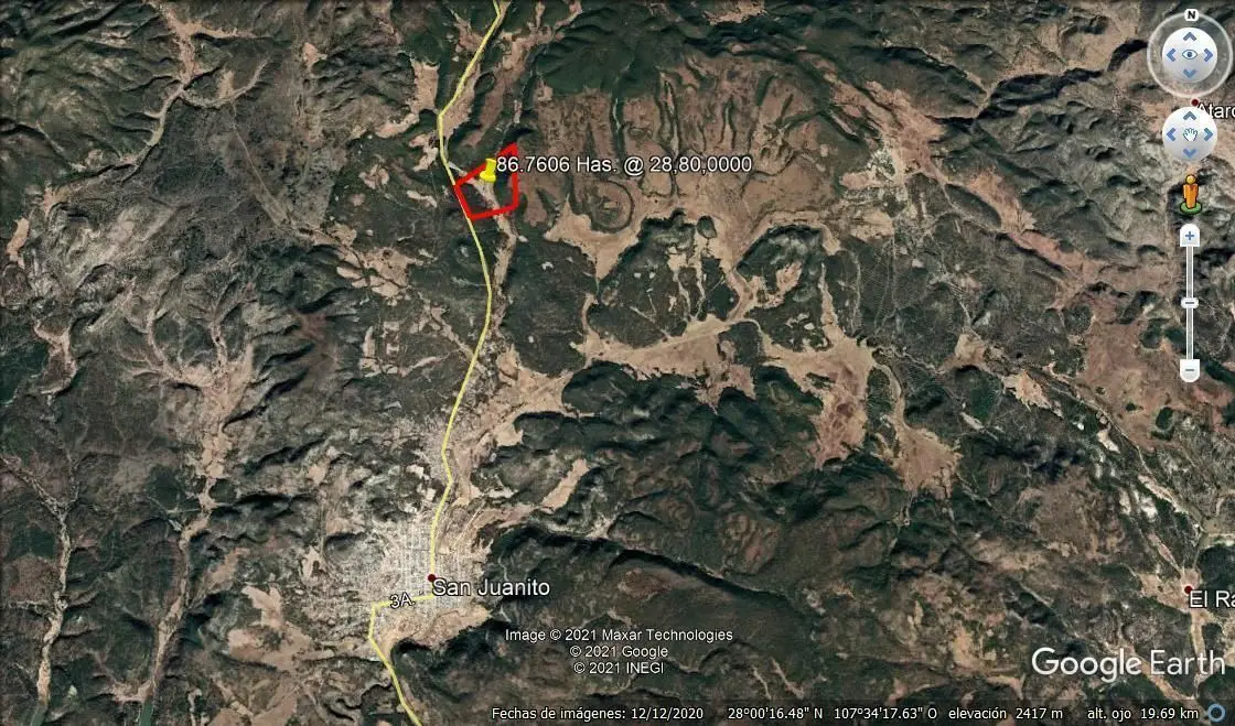 Sierra Tarahumara San Juanito Sobre Carretera Rancho Forestal — foto 3