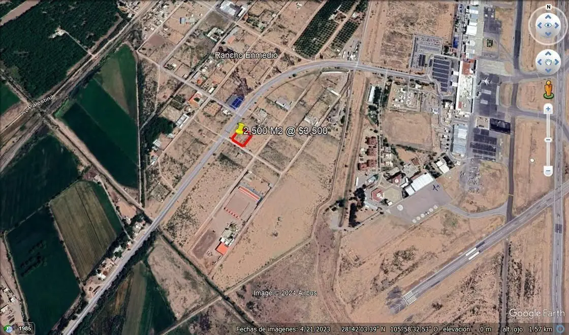 Sobre Juan Pablo II terreno junto al Aeropuerto — foto 3