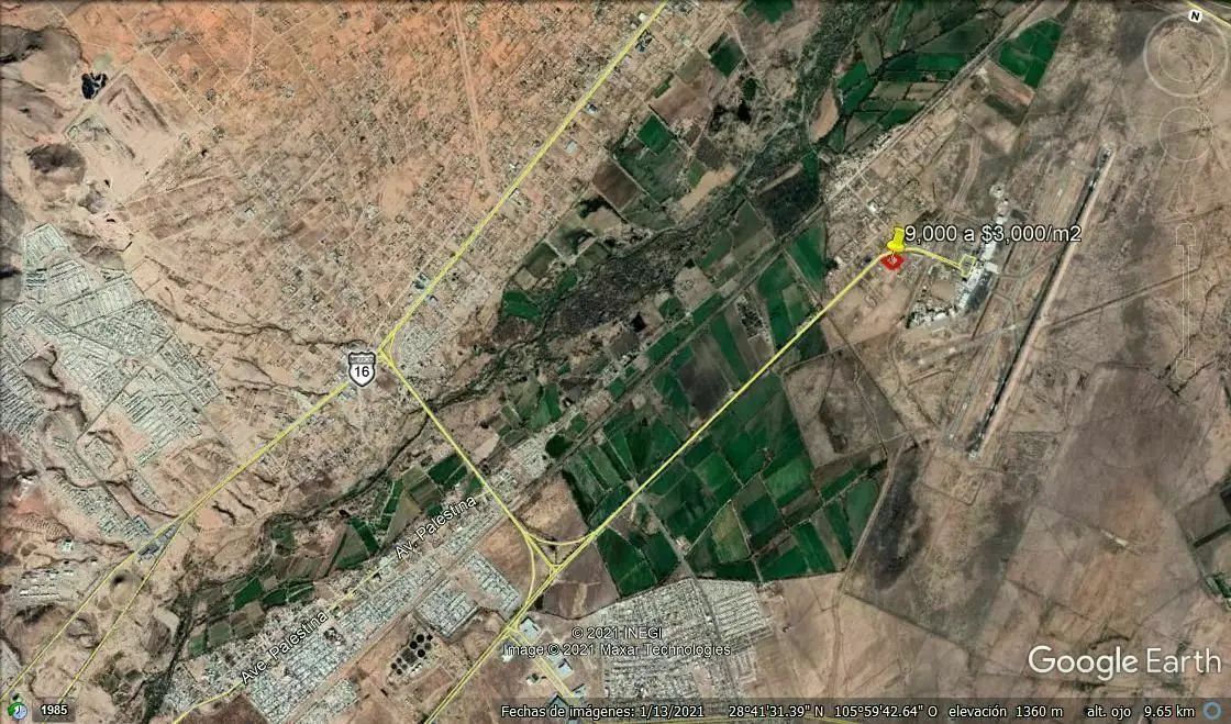 Terreno en venta sobre Juan Pablo II junto a Aeropuerto — foto 3