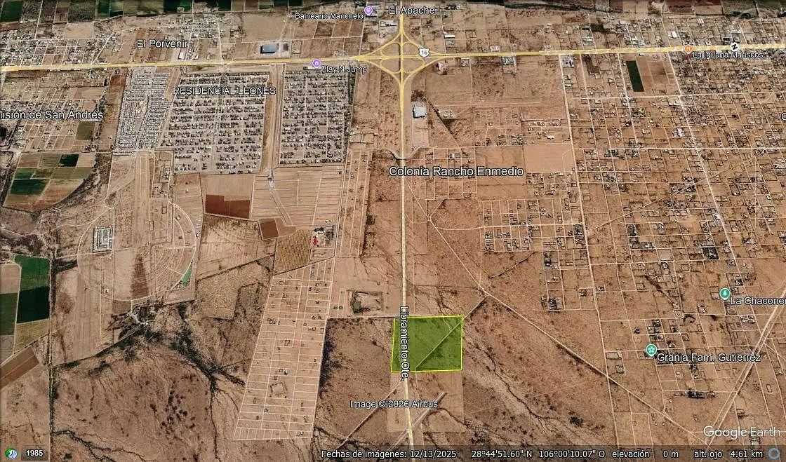 Zona Tabalaopa amplio terreno sobre libramiento Oriente y libramiento a Aldama — foto 3