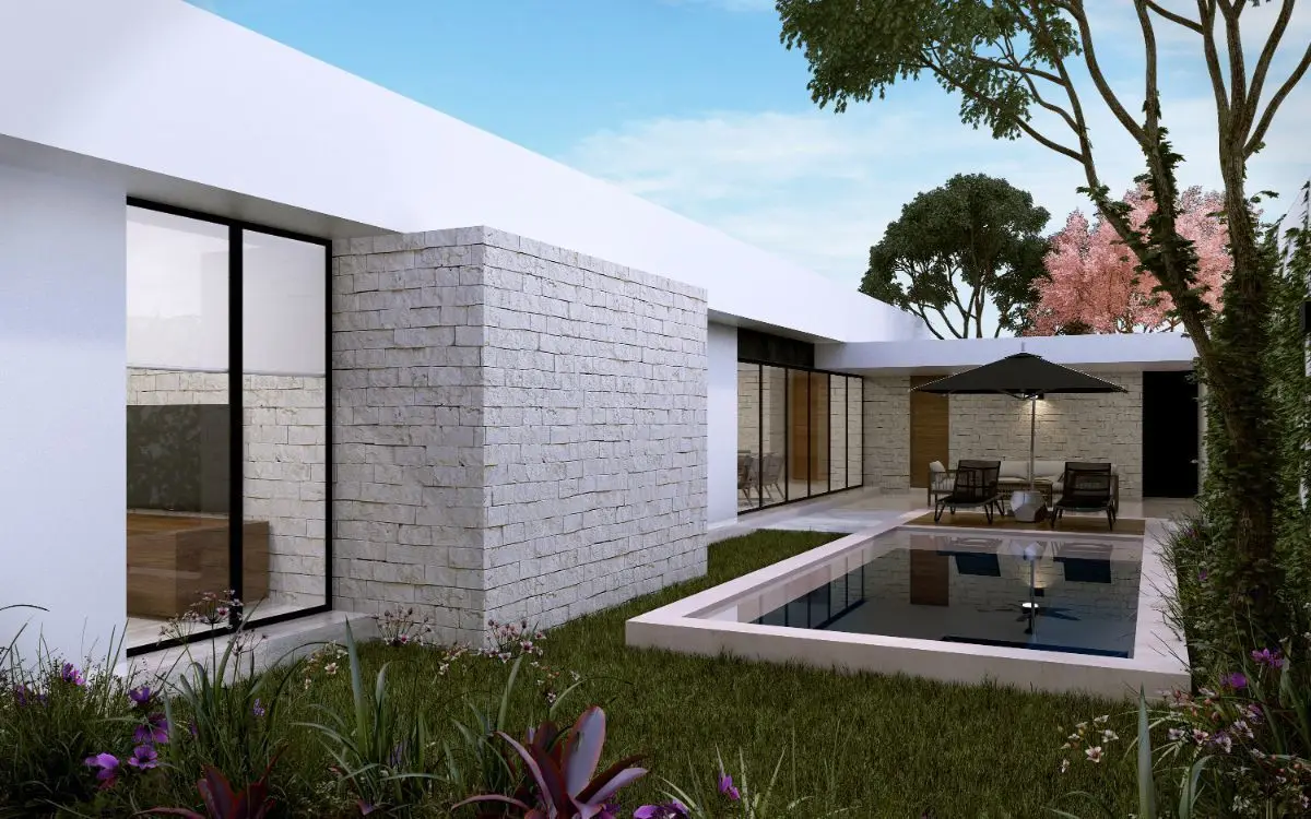 Casa en Preventa de una planta en privada malva residencial modelo D1 — foto 6