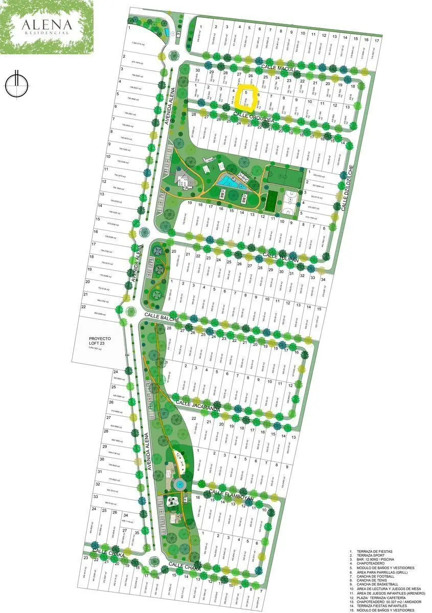 Lotes residenciales en venta en privada ALENA en Progreso — foto 3