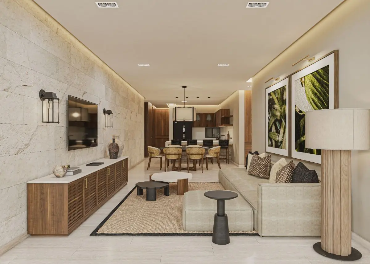 Departamentos en Xcanatun Residence, Modelo C - 1 Recámara — foto 5
