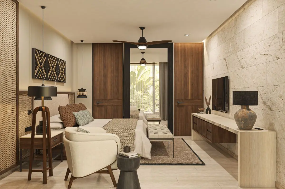Departamentos en Xcanatun Residence, Modelo C - 1 Recámara — foto 6