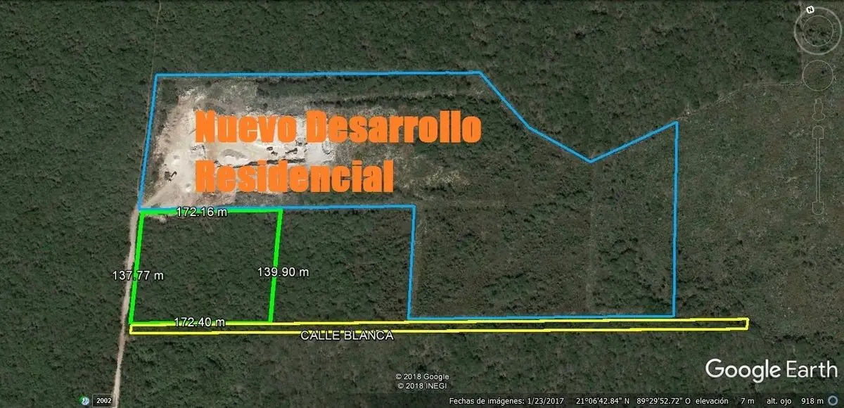 Terreno en Conkal 2.3 has — foto 6