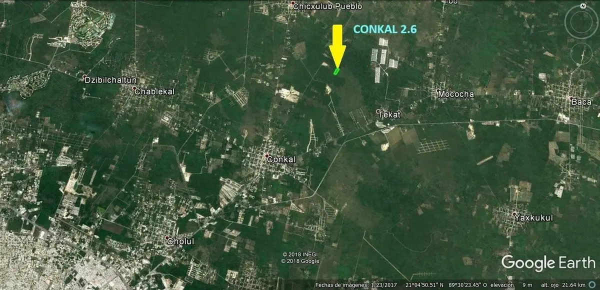 Terreno en Conkal 2.6 has — foto 2