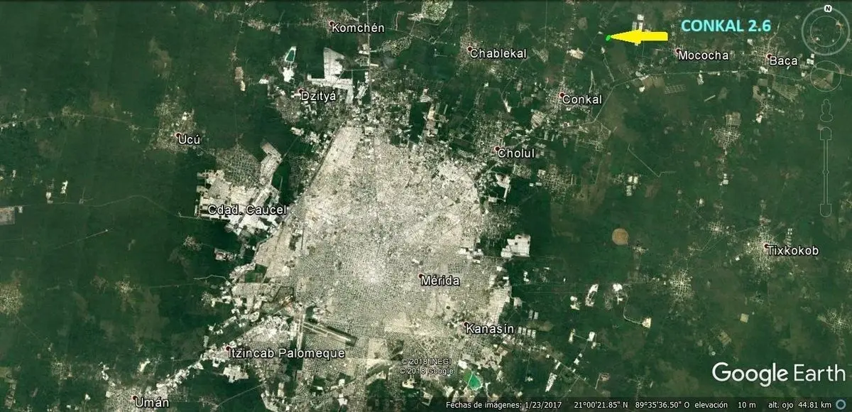 Terreno en Conkal 2.6 has — foto 3
