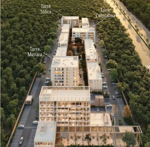 Departamentos en venta en Distrito Country — foto 3