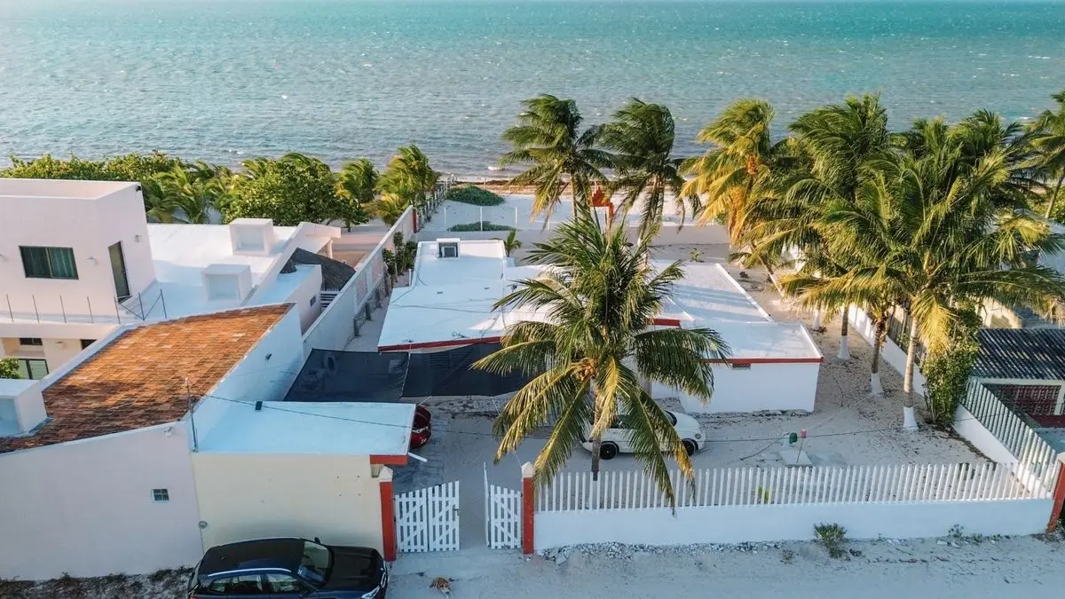 Terreno frente al mar en San Crisanto, Yucatán