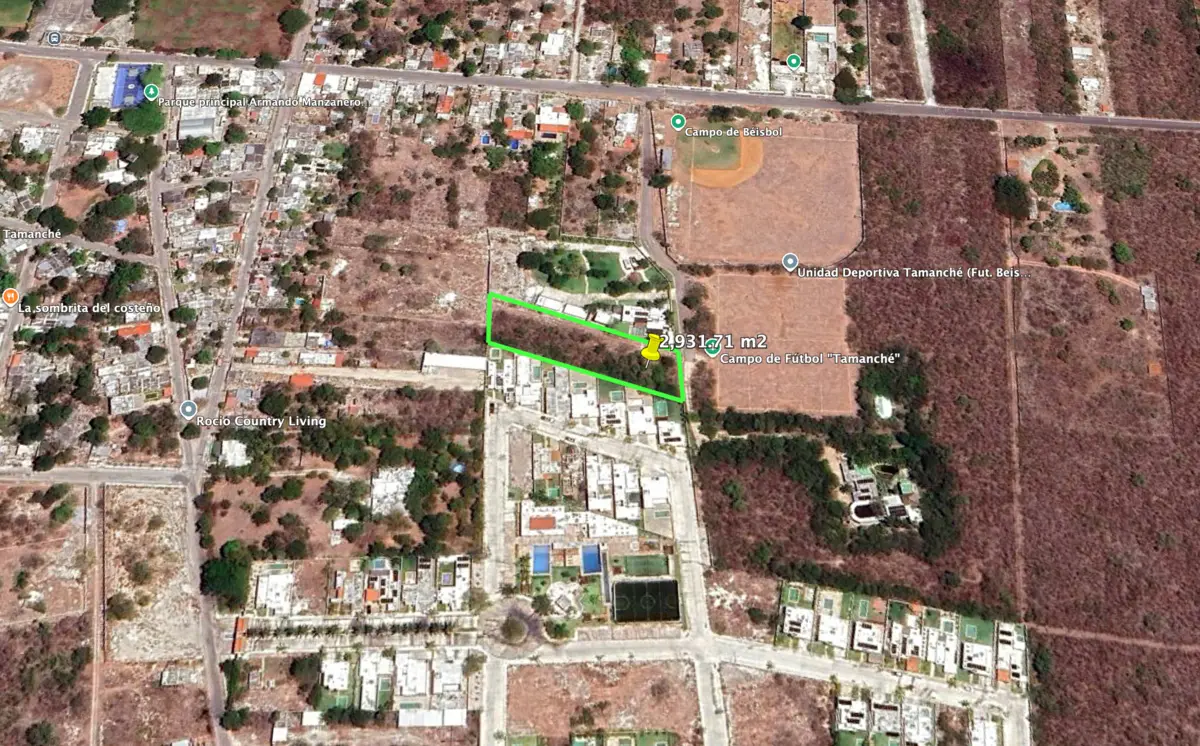 Terreno habitacional en venta en Tamanché — foto 3