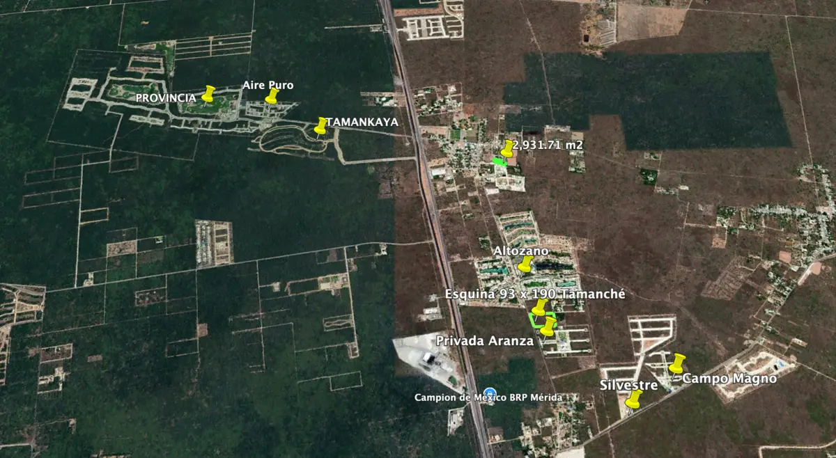 Terreno habitacional en venta en Tamanché — foto 6