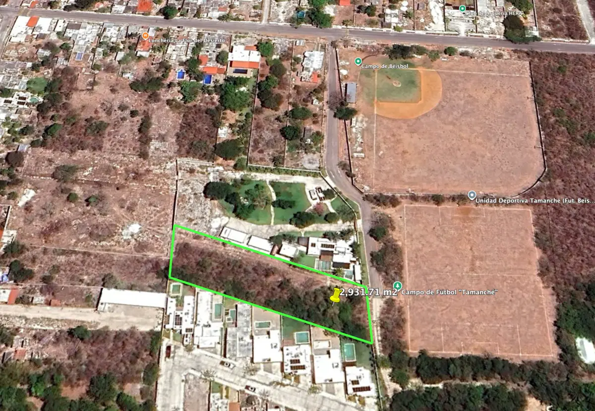 Terreno residencial en venta en TamanchéResidential land for sale in Tamanché — foto 2