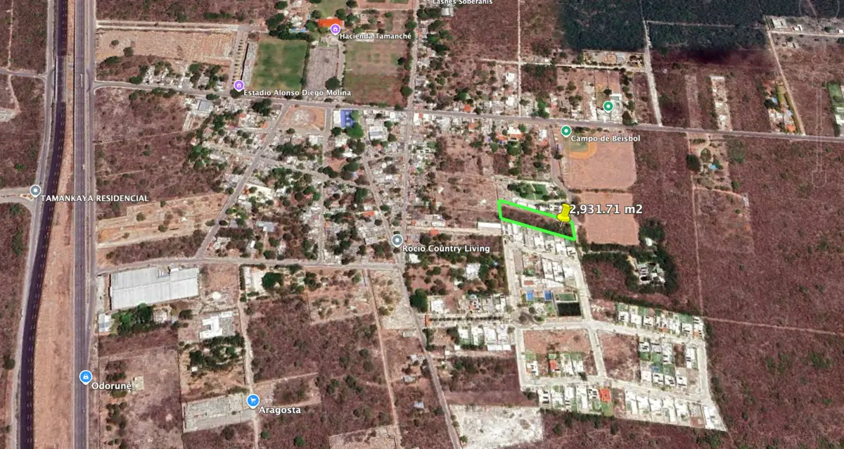 Terreno residencial en venta en TamanchéResidential land for sale in Tamanché — foto 5