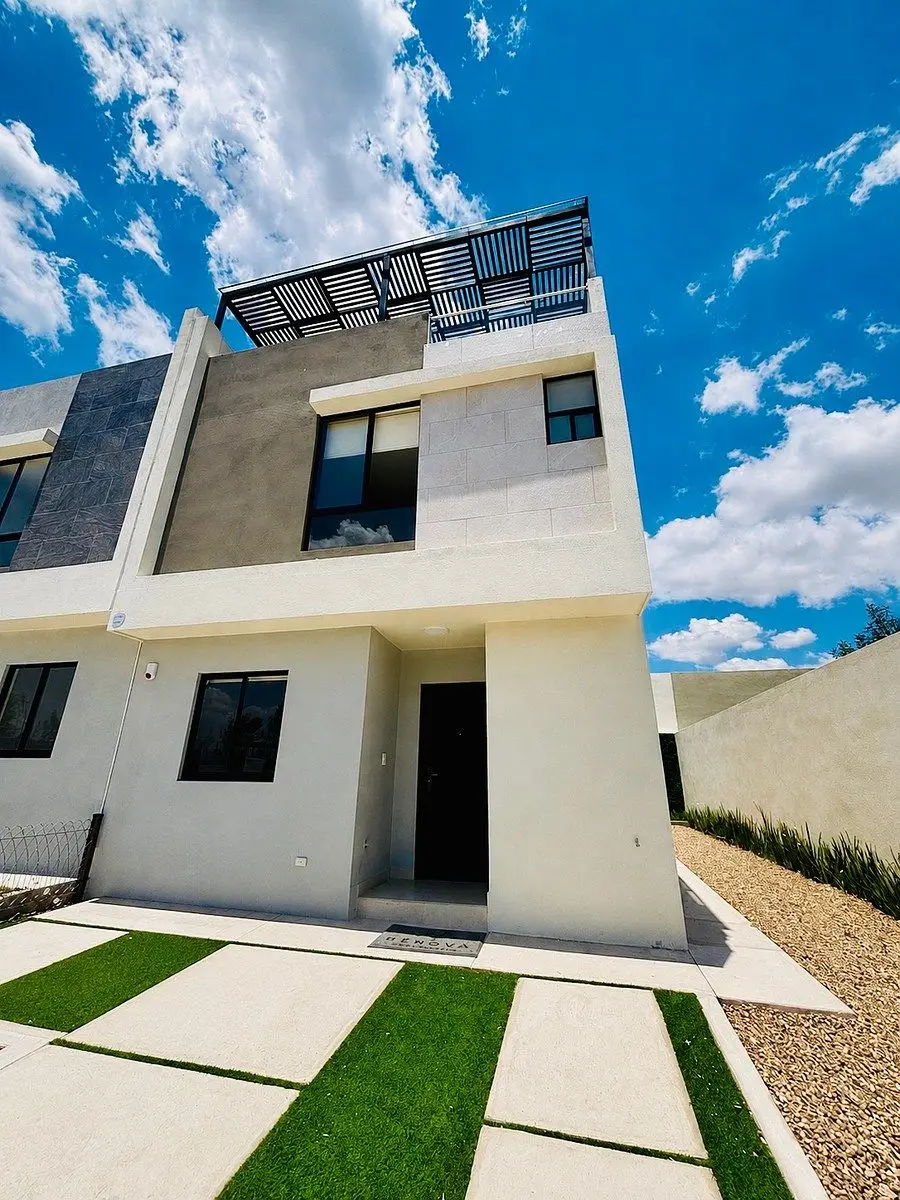 Casa con Recamara en Planta Baja y Roof Garden Zakia Queretaro — foto 2