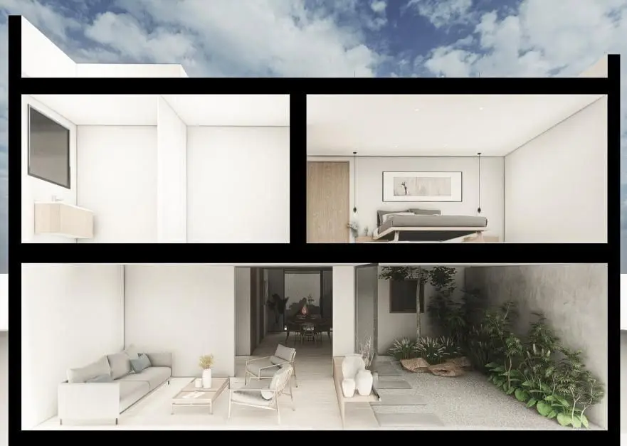 Casa en Preventa en Zakia, Nayenh modelo Cedro con Terraza — foto 3