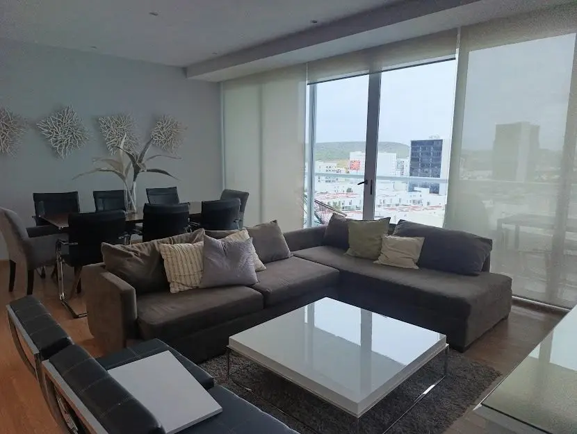 Departamento amueblado en juriquilla towers — foto 4