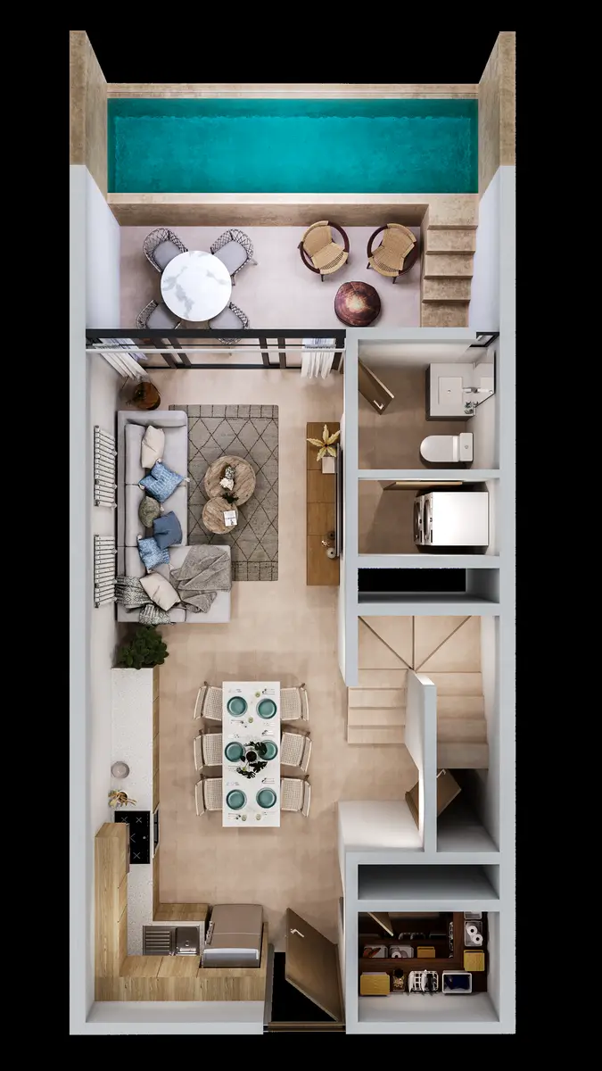 Departamento en Venta en Puerto Chelem Yucatan — foto 5