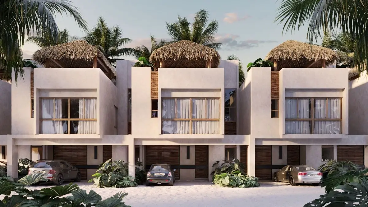 Townhouse Rooftop Nuevo en Venta cerca del Mar Telchac Yucatan — foto 2