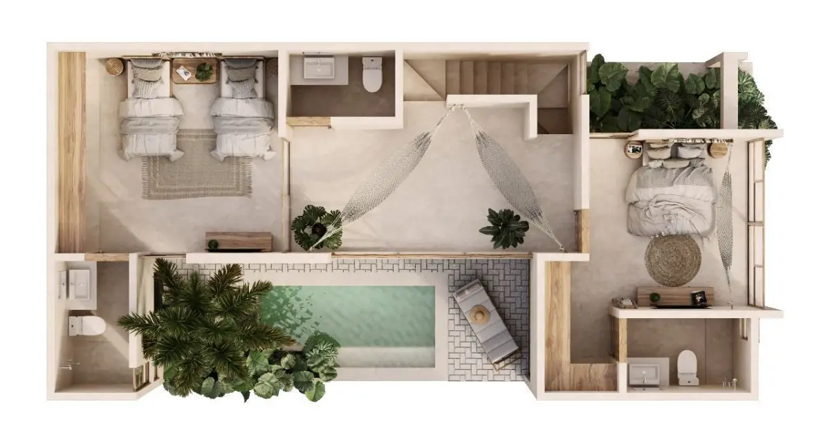 Townhouse Rooftop Nuevo en Venta cerca del Mar Telchac Yucatan — foto 4