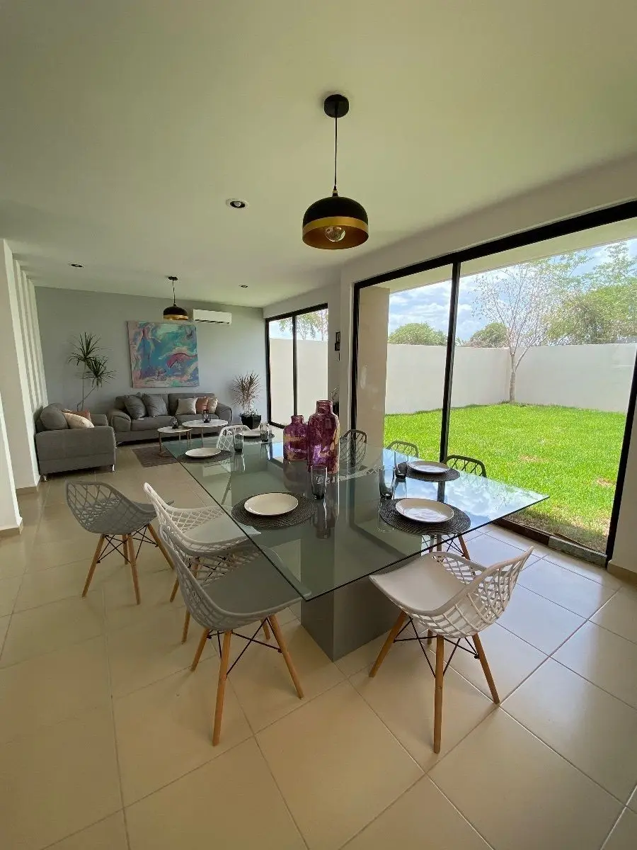 En Venta Casa con Jardín en Cumbres Novonorte, Conkal — foto 4