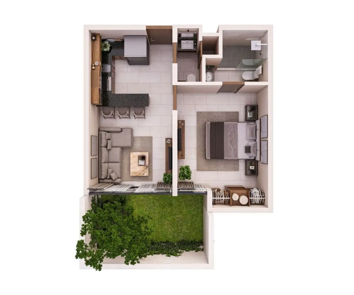 Departamento en Venta con Amenidades | Ozalia, Temozón Norte | — foto 6