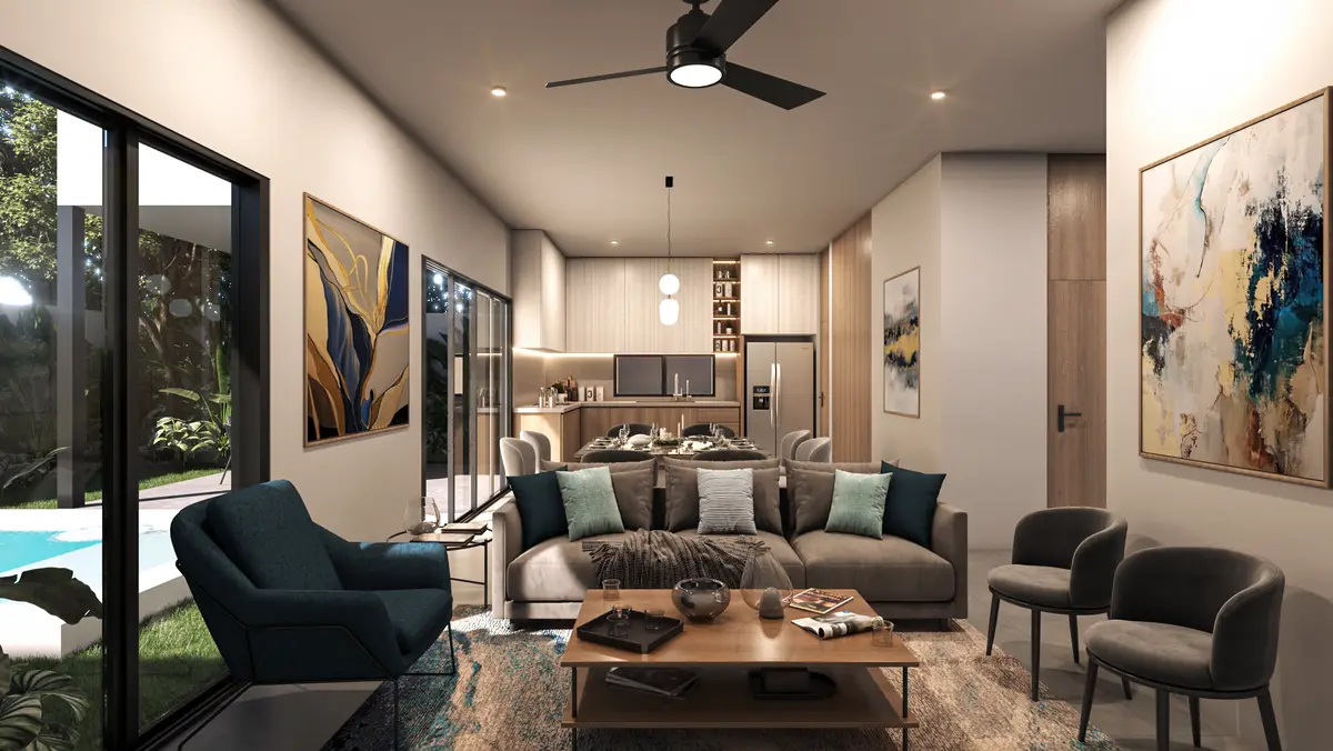 Casa en Venta con Amenidades de Dos Recamaras | Sakche, Tixkokob |