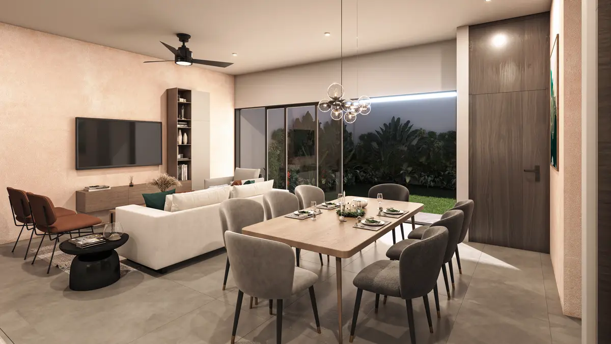 Casa en Venta de 3 Recámaras en Sakche, Tixkokob — foto 3