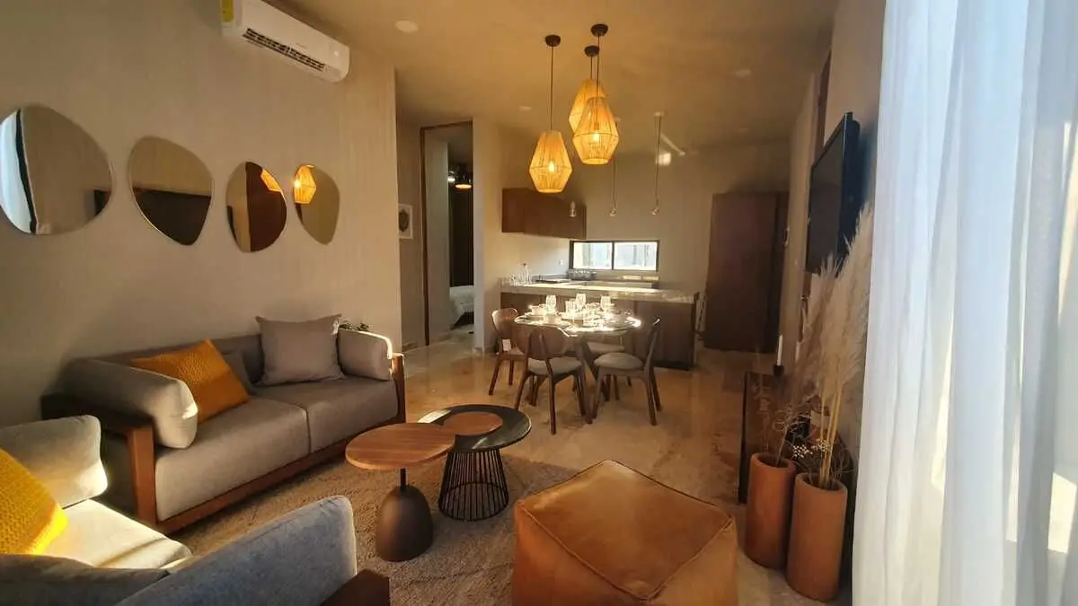 Departamento en Venta de Dos Recamaras en Jardines de Mukava, Cholul — foto 3