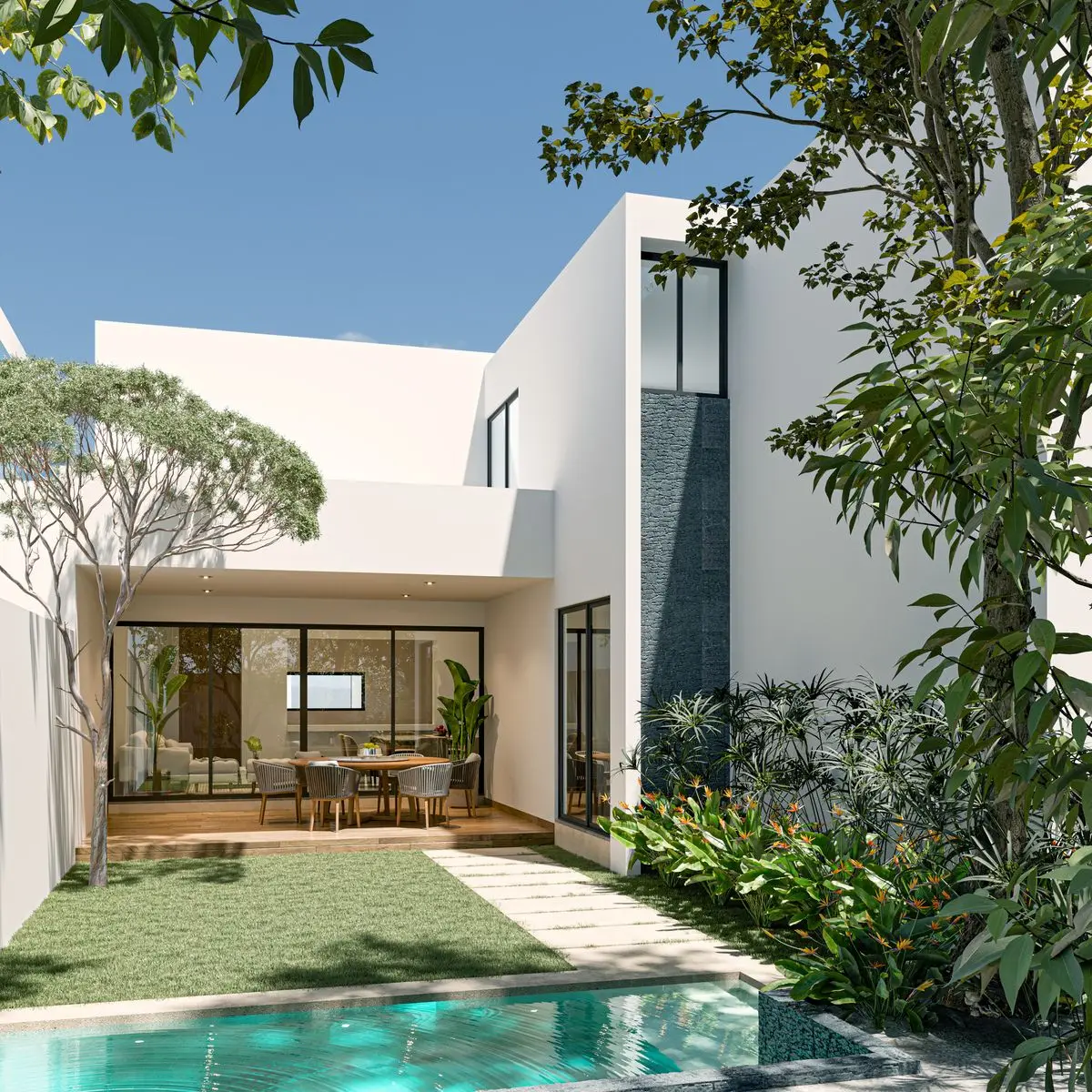 En Venta Casa en Residencial Xcanatún de Dos Plantas — foto 6