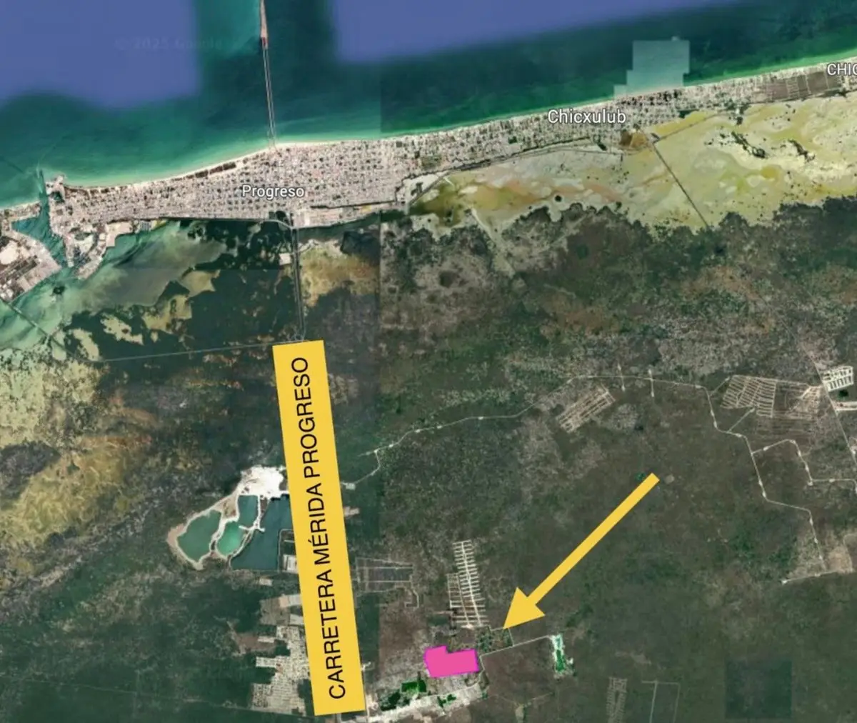 Terreno Industrial en Venta con Calme Blanca en Carretera Mérida - Progreso — foto 2