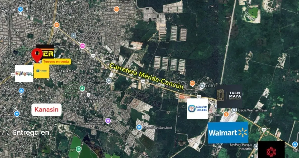 Terreno Industrial en Venta Ubicado en Kanasin