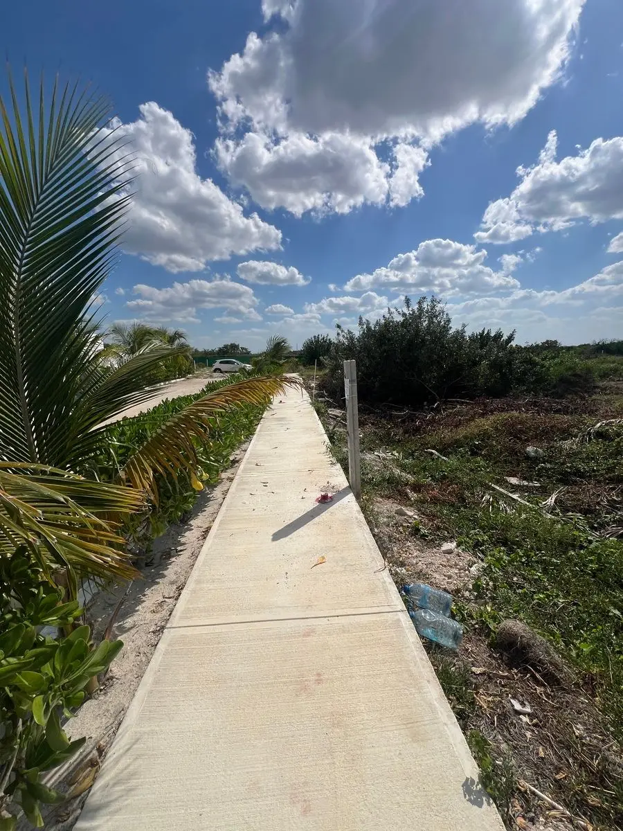 Terreno en Venta con Electricidad a Pie de Lote en Puerta Azul, Chelem — foto 6