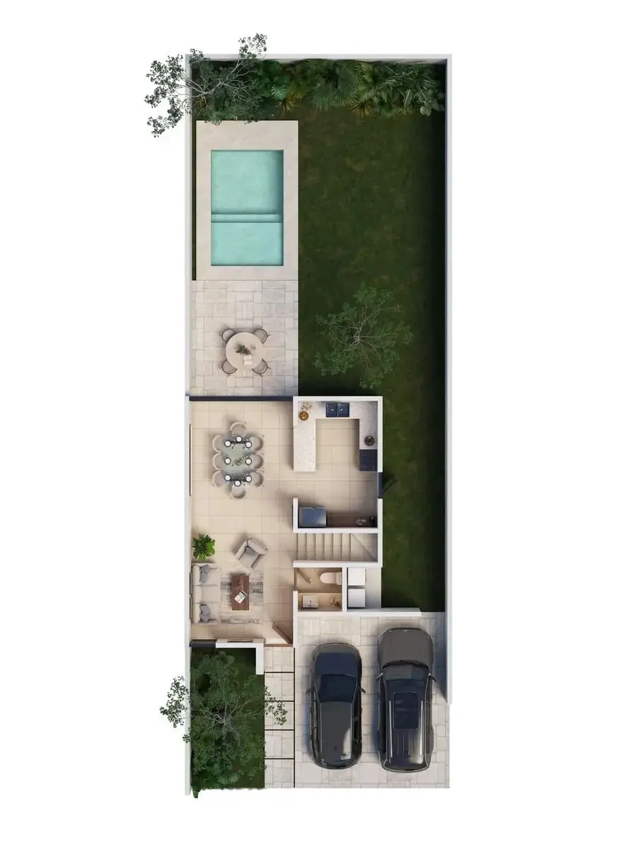En Venta Casa de Dos Plantas en Gran Bosco, Conkal — foto 4