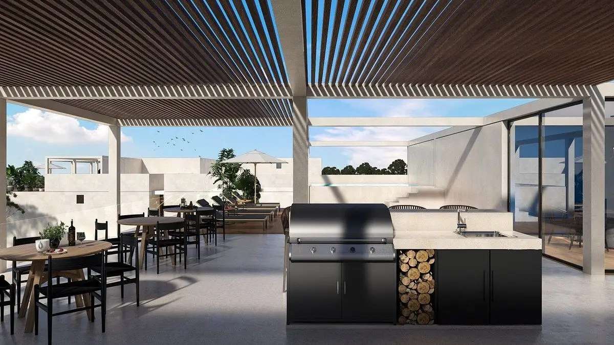 En Venta Departamento con Terraza en Dithea, Temozón Norte — foto 4
