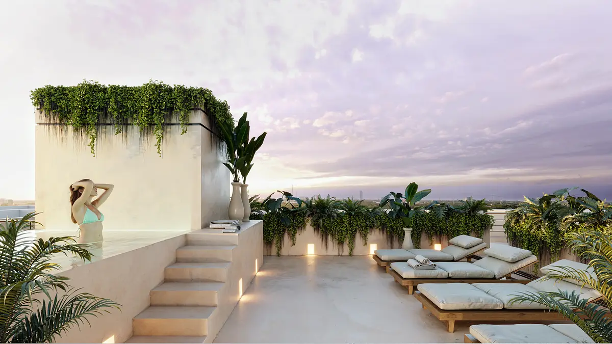 Departamento en Venta de 2recamaras en Livia, Cholul — foto 4