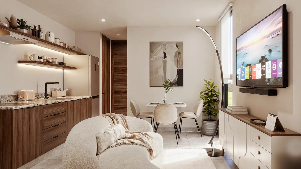 Departamento en Venta con Amenidades en Livia, Cholul — foto 5