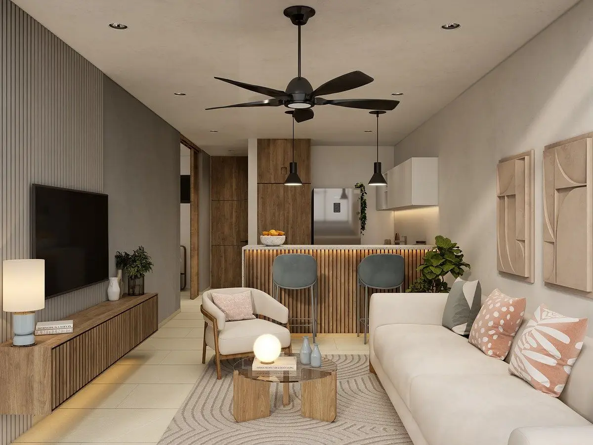 Departamento en Venta de Dos Recamaras | Nikóra, Dzityá | — foto 2