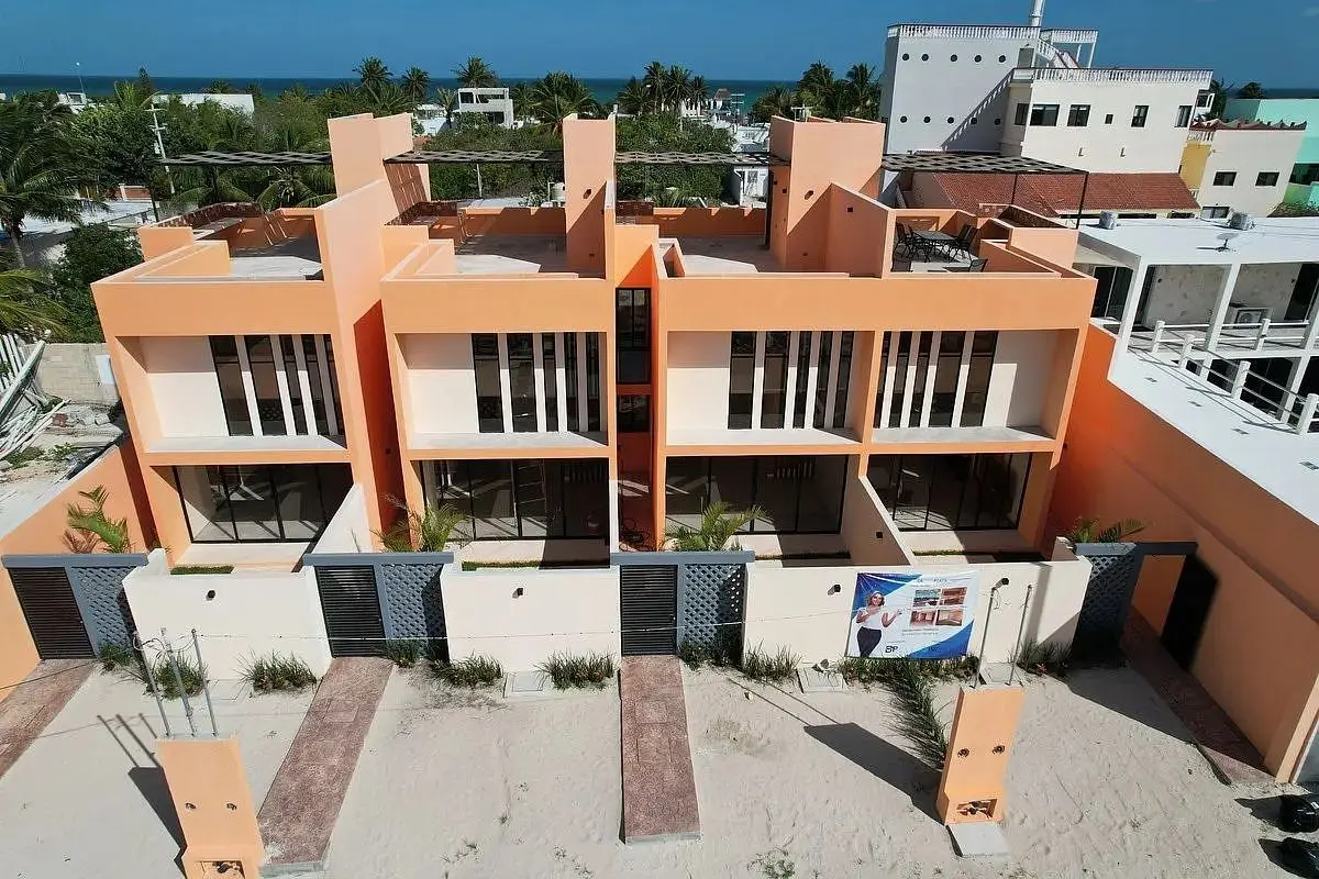 Villa con Piscina y Rooftop Privado en Chelem Puerto, Yuc. — foto 2