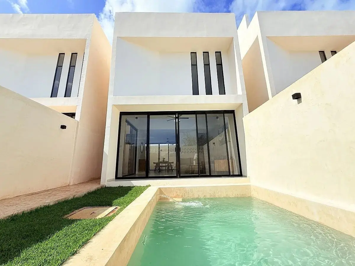 Villas Nuevas de 3 Niveles y con Piscina en Chuburna Puerto, Yucatán — foto 2