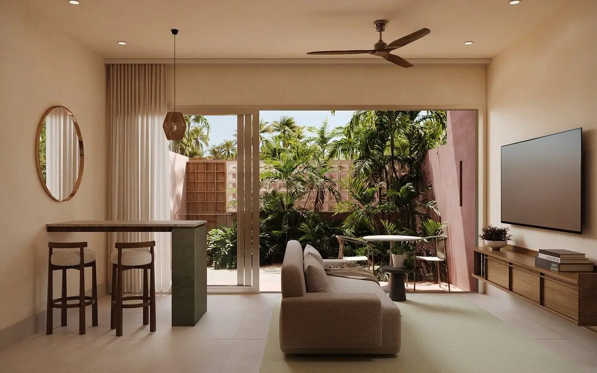 Departamento en Venta de 1 Recamara en Zafra, Chicxulub Puerto — foto 3
