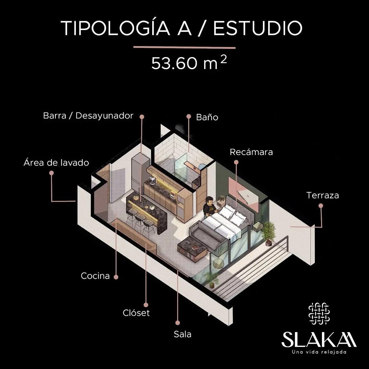Departamento con Amenidades en Slaka, Santa Gertrudis Copo — foto 5