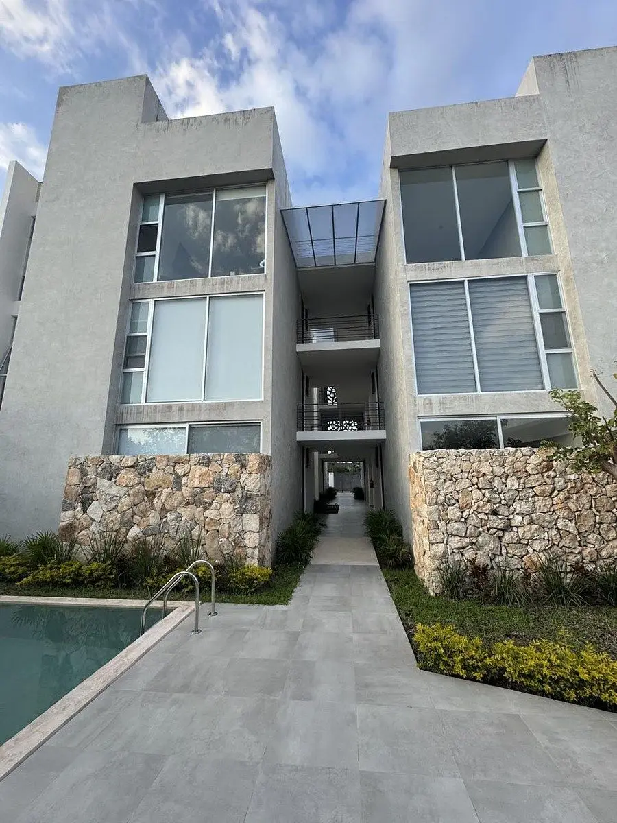En Venta Departamento de 2 Recámaras en Munyal, Temozón Norte — foto 3