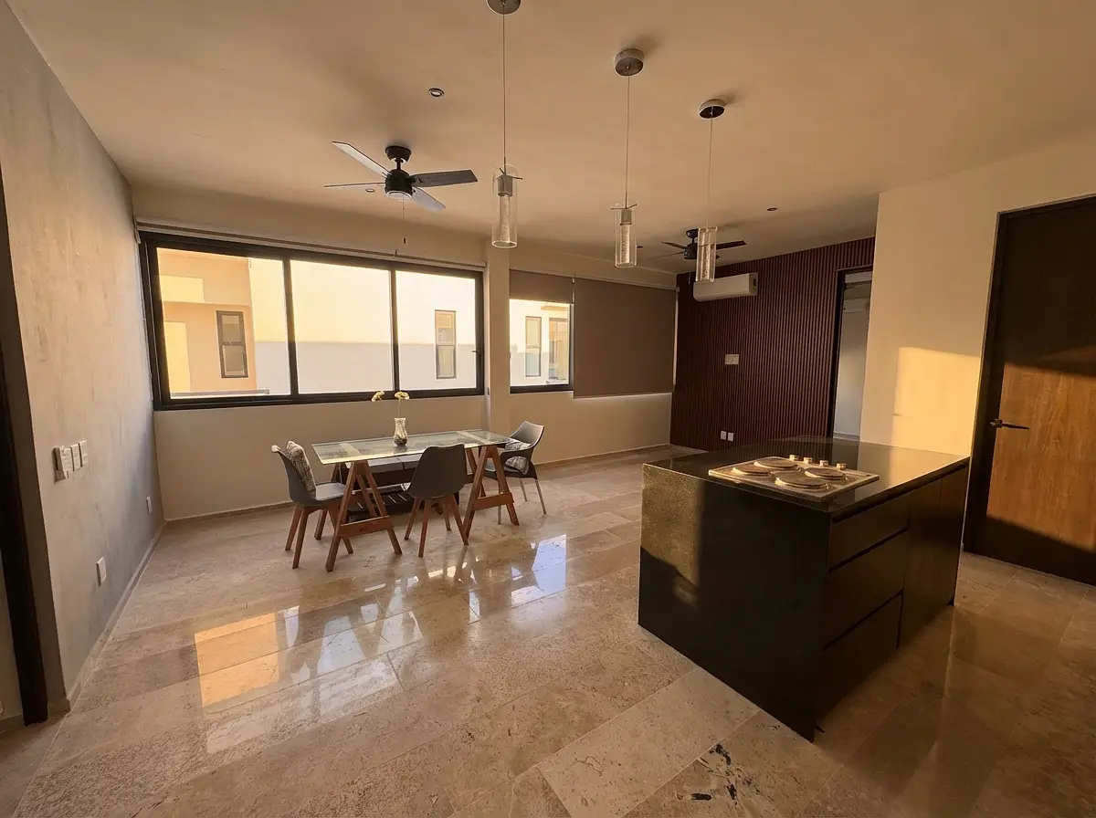 Departamento en Venta con Dos Recámaras en Nibana, Temozón Norte — foto 2