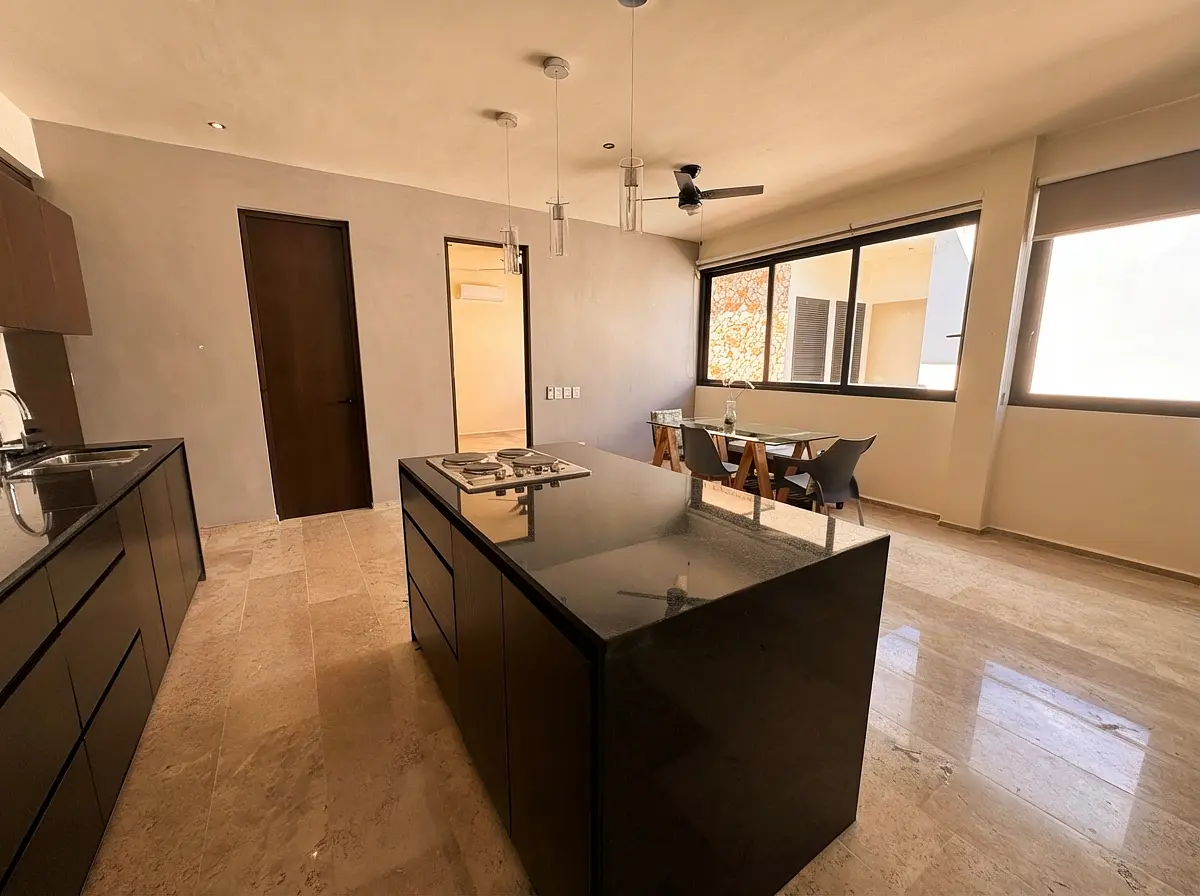 Departamento en Venta con Dos Recámaras en Nibana, Temozón Norte — foto 3