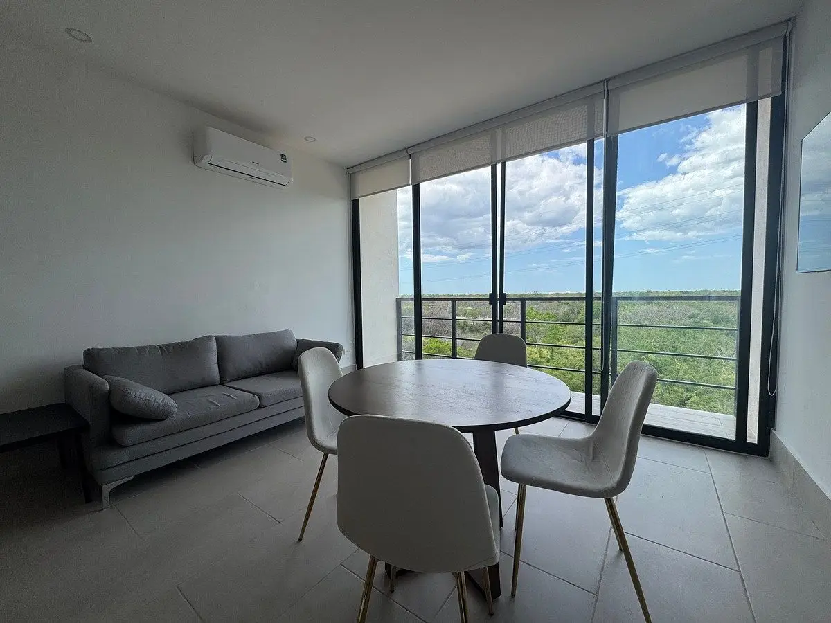 En Renta Departamento Amueblado con Balcón | Aldea Borboleta, Temozón Norte | — foto 3