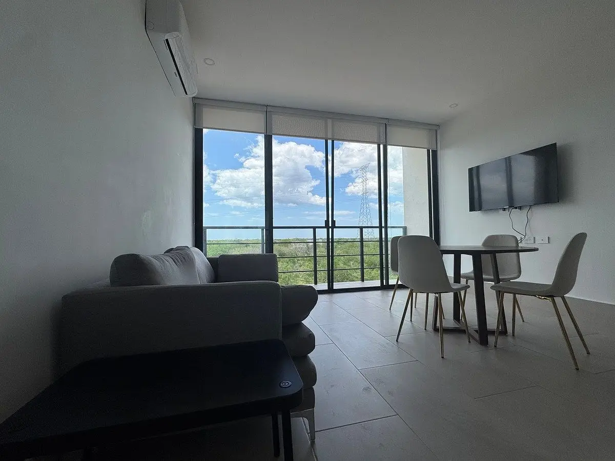 En Renta Departamento Amueblado con Balcón | Aldea Borboleta, Temozón Norte | — foto 4