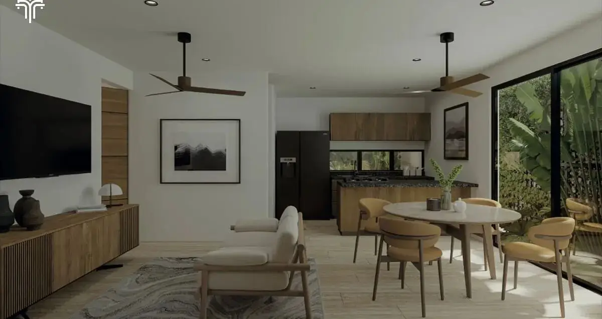 En Venta de Departamento de 1 Recámara | Terana, Temozón | — foto 2