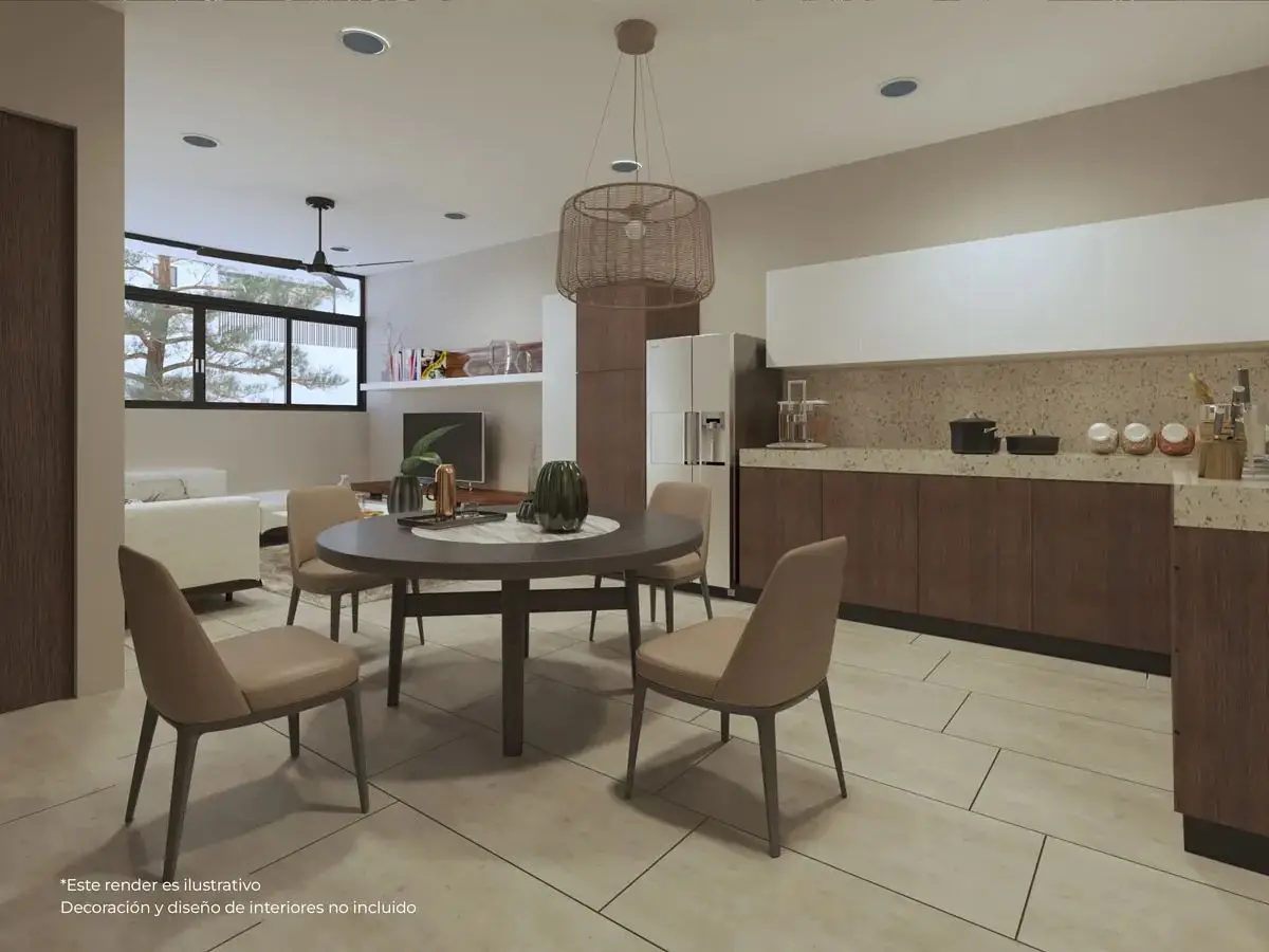 En Venta Departamento de una Recámara con Roof Top | Azana, Temozón Norte | — foto 2